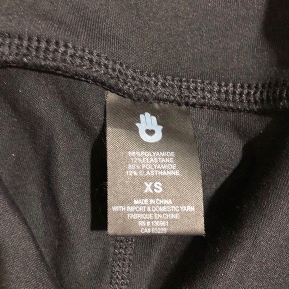 Spiritual Gangster Women’s Foil Print Essential Leggings Black Gold Size XS - Picture 9 of 9